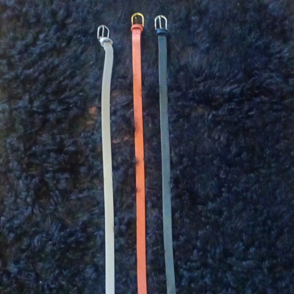 3 set of Aeropostale small/med belts